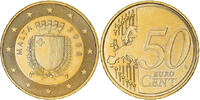 Malta 50 Euro Cent Paris, UNZ, Messing, KM:130 -