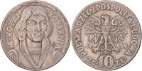 Polen 10 Zlotych Münze, Warsaw, SS, Kupfer-Nickel, KM:51 -