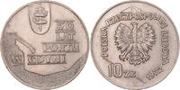 Polen 10 Zlotych Münze, Warsaw, SS, Kupfer-Nickel, KM:65 -