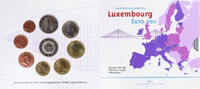 Luxemburg Euro-Set Set 9 monnaies. BU ., STGL -