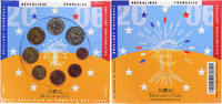 Frankreich Euro-Set Monnaie de Paris, FDC.BU, STGL, (No Composition) -
