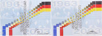 Frankreich Euro-Set Monnaie de Paris, SET FRANCO ALLEMAND 40 ANS DU -