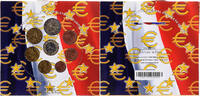 Frankreich 1 Cent to 2 Euro euro set, Monnaie de Paris, BU, STGL -
