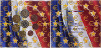 Frankreich Euro-Set FDC, STGL, (No Composition) -