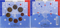Frankreich 1 Cent to 2 Euro euro set, Monnaie de Paris, BU, STGL -
