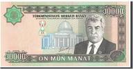 Turkmenistan 10,000 Manat Geldschein, Turkmanistan, Undated, KM:15, UNZ -