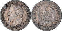 Frankreich 5 Centimes Münze, Napoleon III, Napoléon III, Bordeaux, S -