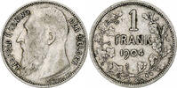 Belgien Franc Münze, S, Silber, KM:57.1 -