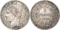 Frankreich Franc Münze, Cérès, Bordeaux, SS+, Silber, KM:822.2 -