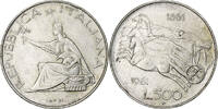 Italien 500 Lire Rome, SS+, Silber, KM:99 -