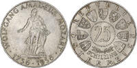Österreich 25 Schilling Silber, VZ, KM:2881 -