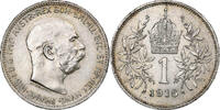Österreich Corona Franz Joseph I, Silber, UNZ, KM:2820 -