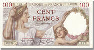 Frankreich 100 Francs Geldschein, 100 F 1939-1942 ''Sully'', 1942-01-29 -