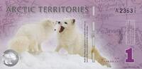 Vereinigte Staaten Dollar Geldschein, 1 DOLLAR ARTIC TERRITORIES, UNZ -