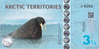 Vereinigte Staaten Dollar Geldschein, 2 DOLLAR ARTIC TERRITORIES, UNZ -