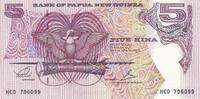 Papua New Guinea 5 Kina Geldschein, UNZ -