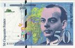 Frankreich 50 Francs St Exupéry, R049273209, UNZ, Fayette:73.5 -