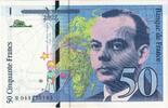 Frankreich 50 Francs St Exupéry, R049273185, UNZ, Fayette:73.5 -