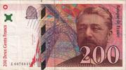 Frankreich 200 Francs Eiffel, E087884971, SS+, Fayette:75.5, KM:159b -