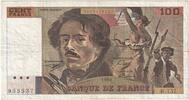 Frankreich 100 Francs Delacroix, H.157, SGE, Fayette:69BIS.02B, KM:154e -