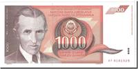 Jugoslawien 1000 Dinara Geldschein, 1990-11-26, KM:107, UNZ -