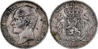 Belgien 5 Francs, 5 Frank Leopold I, Silber, S+, KM:17 -