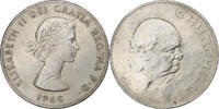 Großbritannien Crown Elizabeth II, London, Kupfer-Nickel, SS+, KM:910 -
