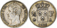 Frankreich 1/4 Franc 1827 A Charles X, Paris, Silber, SS+, KM:722.1 SS+ 55,00 EUR  zzgl. 4,95 EUR Versand