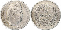 Frankreich 1/4 Franc Louis-Philippe, Lille, Silber, SS, KM:740.13 -