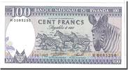 Ruanda 100 Francs Geldschein, 1982-08-01, KM:18, UNZ -