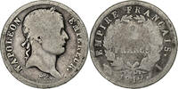 Frankreich 2 Francs Napoléon I, Limoges, Silber, SGE, KM:693.7 -