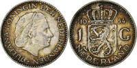 Niederlande Gulden Juliana, Utrecht, Silber, SS, KM:184 -