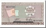 Ruanda 20 Francs Geldschein, 1976-01-01, KM:6e, UNZ -