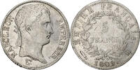 Frankreich 5 Francs Napoléon I, Bordeaux, Silber, S+, KM:694.8 -