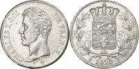 Frankreich 5 Francs Charles X, Limoges, Silber, SS+, KM:720.6 -