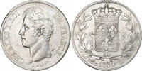 Frankreich 5 Francs Charles X, Bayonne, Silber, S+, KM:728.8 -