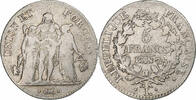 Frankreich 5 Francs Union et Force, Bayonne, Silber, S, KM:639.6 -