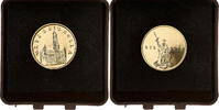 Belgien Medaille Brussels, Gold, UNZ+ -