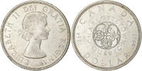 Kanada Dollar Elizabeth II, Ottawa, Silber, SS, KM:58 -