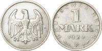 Deutschland Mark Stuttgart, Silber, SS+, KM:42 -