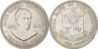 Philippinen Peso Philadelphia, Silber, SS, KM:192 -