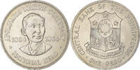 Philippinen Peso Philadelphia, Silber, SS+, KM:194 -