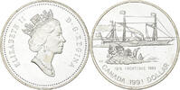 Kanada Dollar Elizabeth II, Royal Canadian Mint, Silber, VZ, KM:179 -