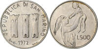 San Marino 500 Lire Silber, SS+, KM:21 -