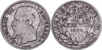 Frankreich Franc Napoleon III, Napoléon III, Paris, Silber, S, KM:779.1 -