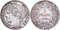 Franc 1881 A Frankreich Cérès, Paris, Silber, SS, KM:822.1 SS