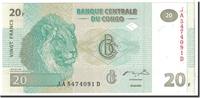 Congo Democratic Republic 20 Francs Geldschein, 2003-06-30, KM:94a, UNZ -
