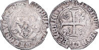 Frankreich Blanc à la couronne Louis XI, Lyon, Billon, SS -