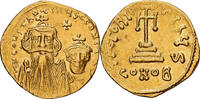 Solidus Byzantine Empire, Constans II and Constantine IV -