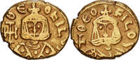 Solidus Byzantine Empire, Theophilus, Syracuse, Gold, S+ -
